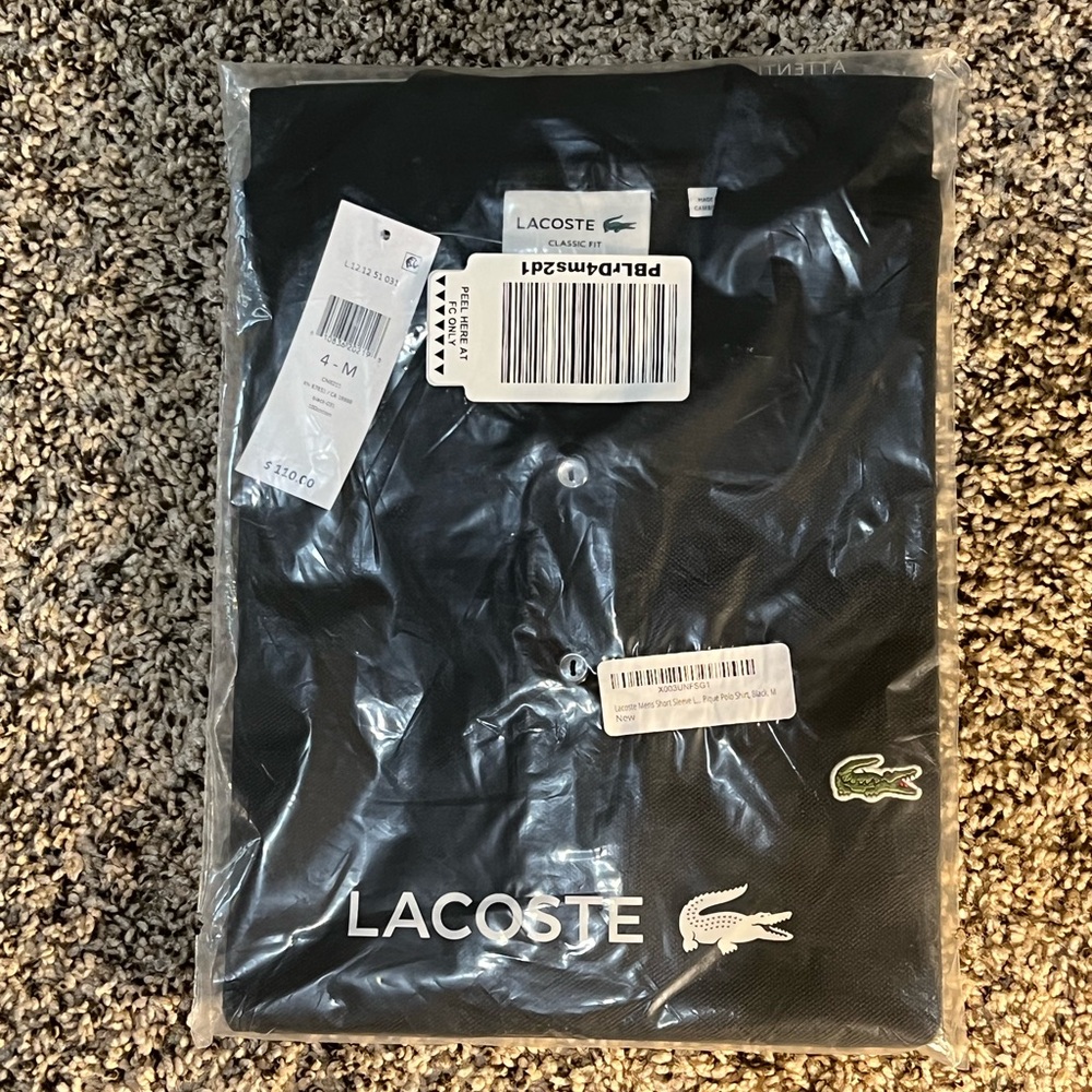 BRAND NEW - Lacoste Classic Fit Men’s Polo (M)